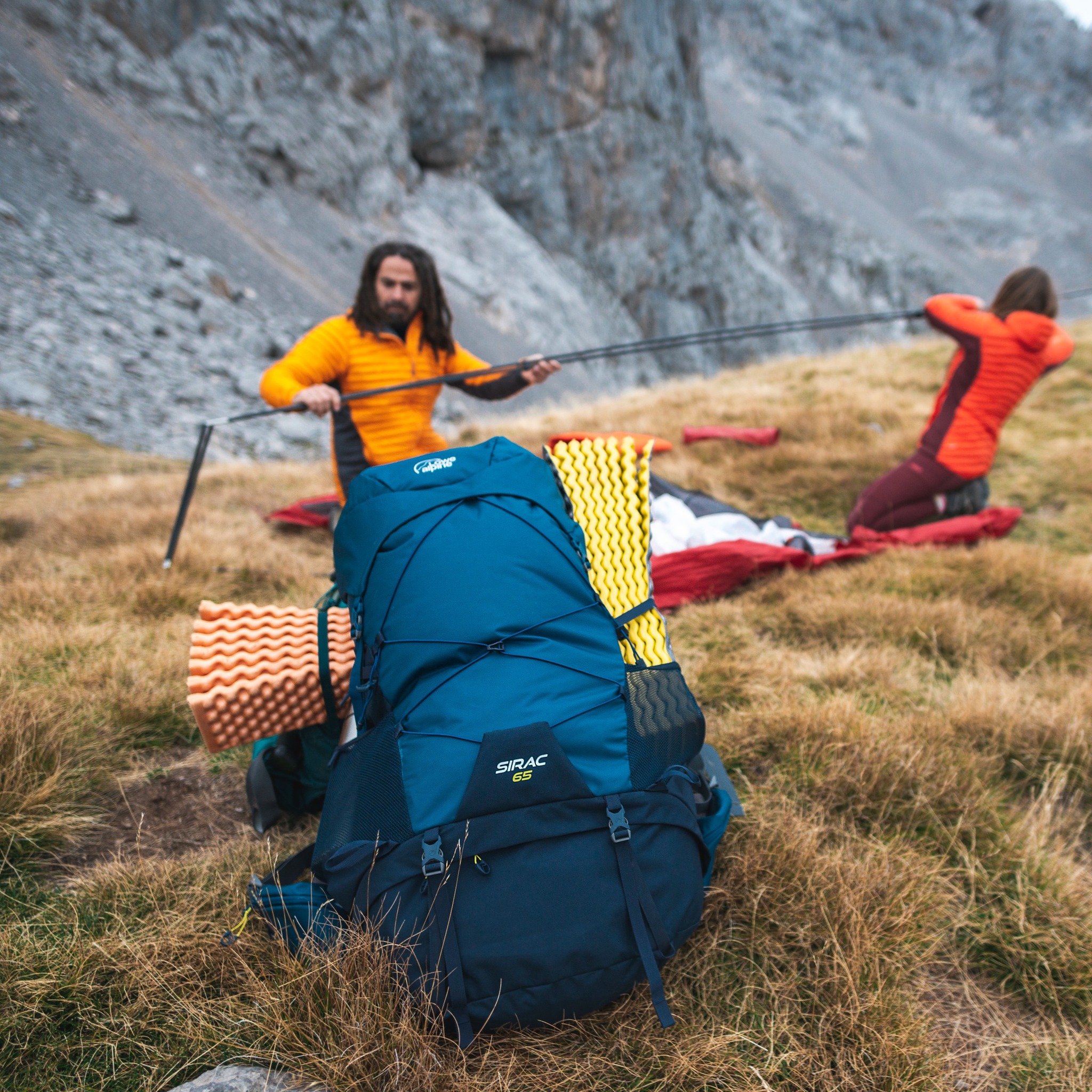 Lowe Alphine Air Contour™ X carry system Sirac 65